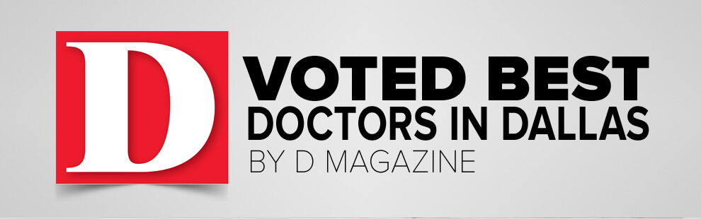 Voted Best Doctors in Dallas by D Magazine logo